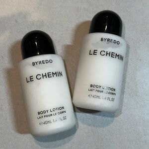 2 Byredo Le Chemin Body Lotion 40ml 1.4oz travel toiletries luxury